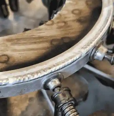 Aluminiumssvejsning hos JC Stål smedefirma